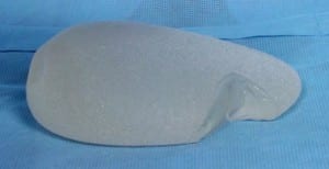 gummy bear breast implant cut open